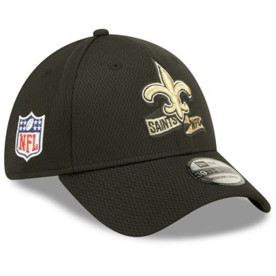 NFL セインツ キャップ 2022 サイドライン 39THIRTY コーチキャップ ニューエラ/New Era ブラック 