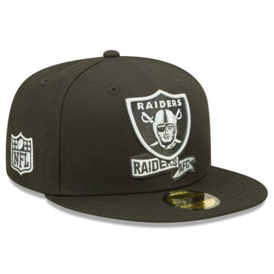 NFL レイダース キャップ 2022 サイドライン 59FIFTY ヒストリックロゴ