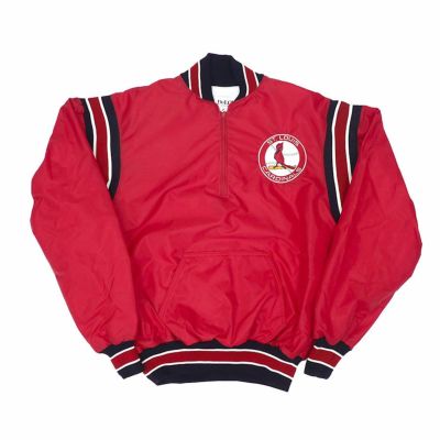 MLB カージナルス ジャケット Mash Up Logo Varsity フルジップ