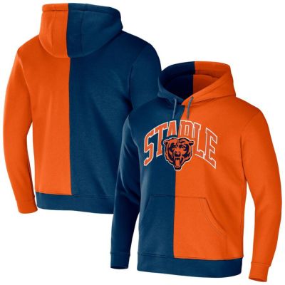NFL ベアーズ パーカー NFL Split ロゴ プルオーバー フーディー Staple ステイプル オレンジ