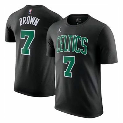 NBA ジェイレン・ブラウン セルティックス Tシャツ 2020/21 ステートメントエディション ネーム＆ナンバー ナイキ/Nike ブラック