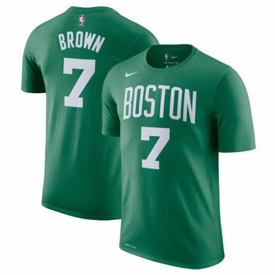 NBA ジェイレン・ブラウン セルティックス Tシャツ ネーム＆ナンバー パフォーマンス ナイキ/Nike グリーン