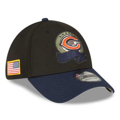 NFL ベアーズ キャップ サルートトゥサービス2022 Salute To Service 39THIRTY フレックス ニューエラ/New Era ブラック ネイビー