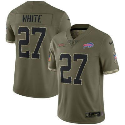 NFL トレダビアス・ホワイト ビルズ ユニフォーム サルートトゥサービス2022 Salute To Service ジャージ ナイキ/Nike オリーブ