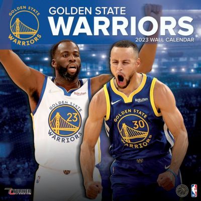 NBA ウォリアーズ カレンダー 2023年 12x12 チーム 壁掛け Calendar Turner