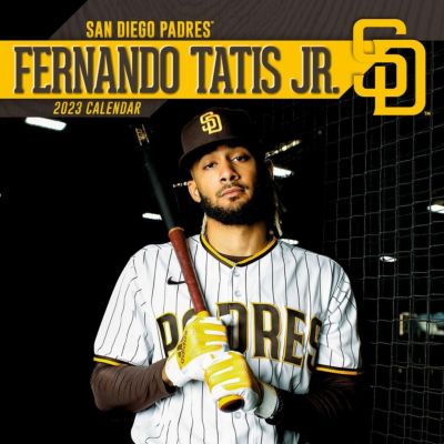 MLB フェルナンド・タティス・ジュニア パドレス カレンダー 2023年 12x12 プレイヤー 壁掛け Calendar Turner