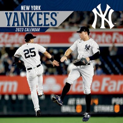 MLB ヤンキース カレンダー 2023年 12x12 チーム 壁掛け Calendar Turner
