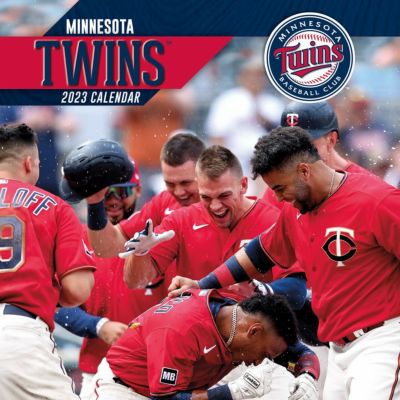 MLB ミネソタ・ツインズ カレンダー 2023年 12x12 チーム 壁掛け Calendar Turner