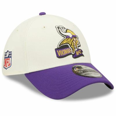 ミネソタバイキング キャップ 紫色 NFL公式　タグ付き　デッドストック NFL 限定100周年記念 NEWERA ニューエラ VIKINGS ミネソタ