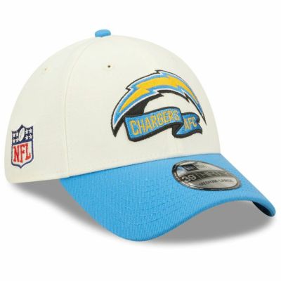 NFL チャージャース キャップ 2022 サイドライン 39THIRTY 2トーン Flex Cap ニューエラ/New Era クリーム パウダーブルー