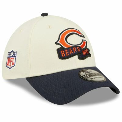 NFL ベアーズ キャップ 2022 サイドライン 39THIRTY 2トーン Flex Cap ニューエラ/New Era クリーム ネイビー