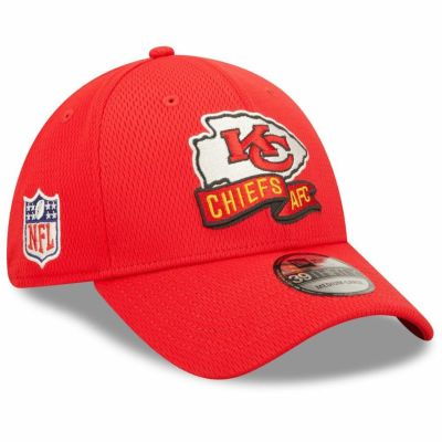 NFL チーフス キャップ 2022 サイドライン 39THIRTY コーチ Flex Cap ニューエラ/New Era レッド