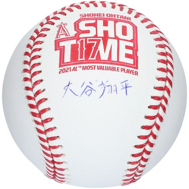 MLB 大谷翔平 エンゼルス 直筆サイン Authentic Autographed 2021 AL