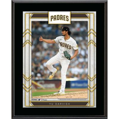 MLB ダルビッシュ有 パドレス フォトフレーム Authentic Framed  Sublimated Player Plaque