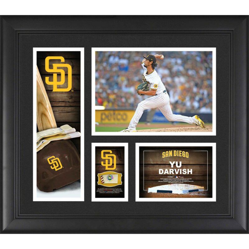 MLB ダルビッシュ有 パドレス フォトフレーム Authentic Framed Player 