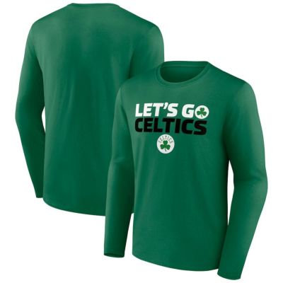 NBA セルティックス Tシャツ Tip-Off ティップオフ Long Sleeve T-Shirt Fanatics Branded ケリーグリーン