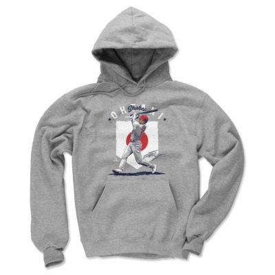MLB 大谷翔平 エンゼルス パーカー Los Angeles A Country Flag フーディー Hoodie 500Level グレー 23wbsf