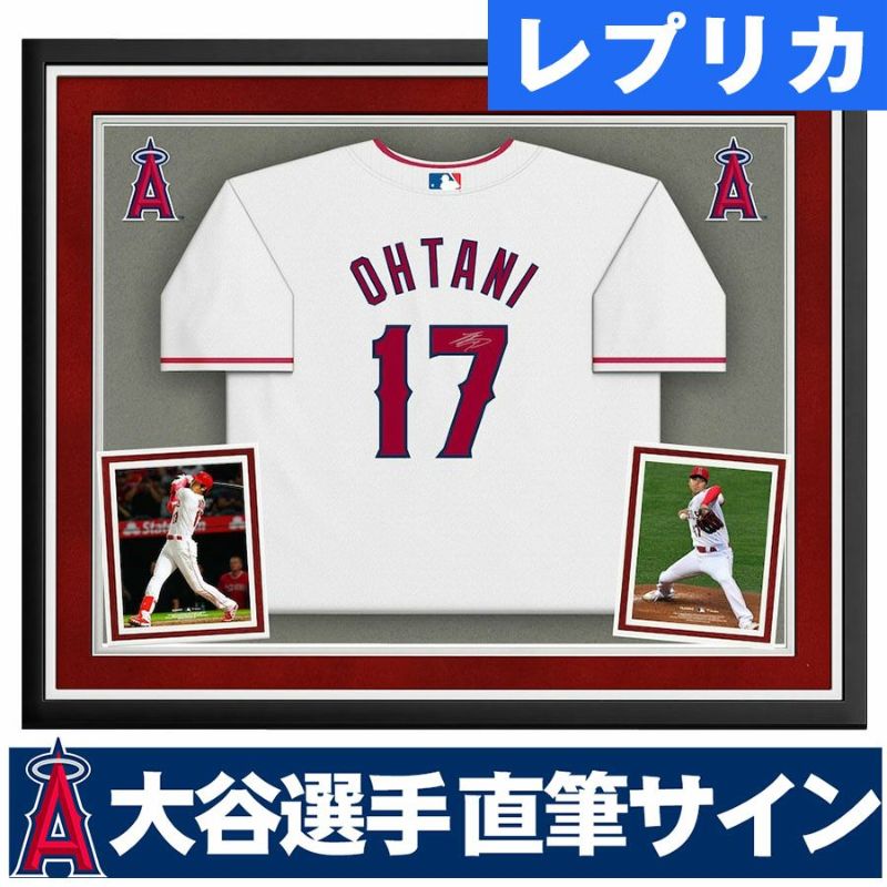 MLB 大谷翔平 エンゼルス 直筆サイン レプリカユニフォーム デラックス