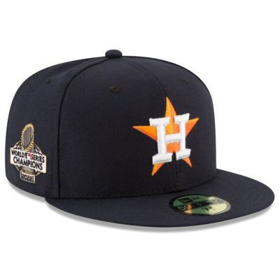 MLB アストロズ キャップ 2022 ワールドシリーズ 優勝記念 Champions ホーム 59FIFTY Fitted ニューエラ/New Era ネイビー