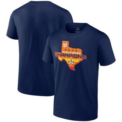 MLB アストロズ Tシャツ 2022 ワールドシリーズ 優勝記念 Champions Stealing Home T-Shirt Fanatics ネイビー