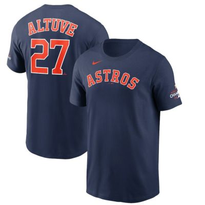 MLB ホセ・アルテューベ アストロズ Tシャツ 2022 ワールドシリーズ 優勝記念 Champions ネーム＆ナンバー T-Shirt ナイキ/Nike