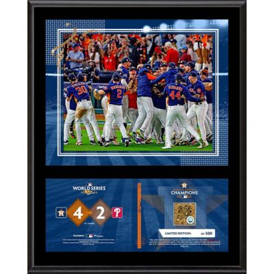 MLB アストロズ フォトフレーム Authentic 12 x 15 2022 ワールドシリーズ 優勝記念 Champions 500枚限定 Fanatics