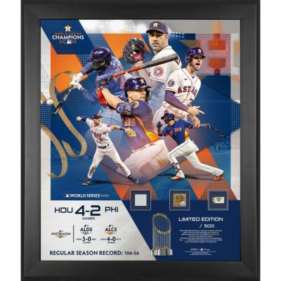 MLB アストロズ フォトフレーム Authentic 10.5 x 13 2022 ワールド