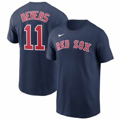 MLB ラファエル・デバース レッドソックス Tシャツ Name & Number T-Shirt ナイキ/Nike ネイビー