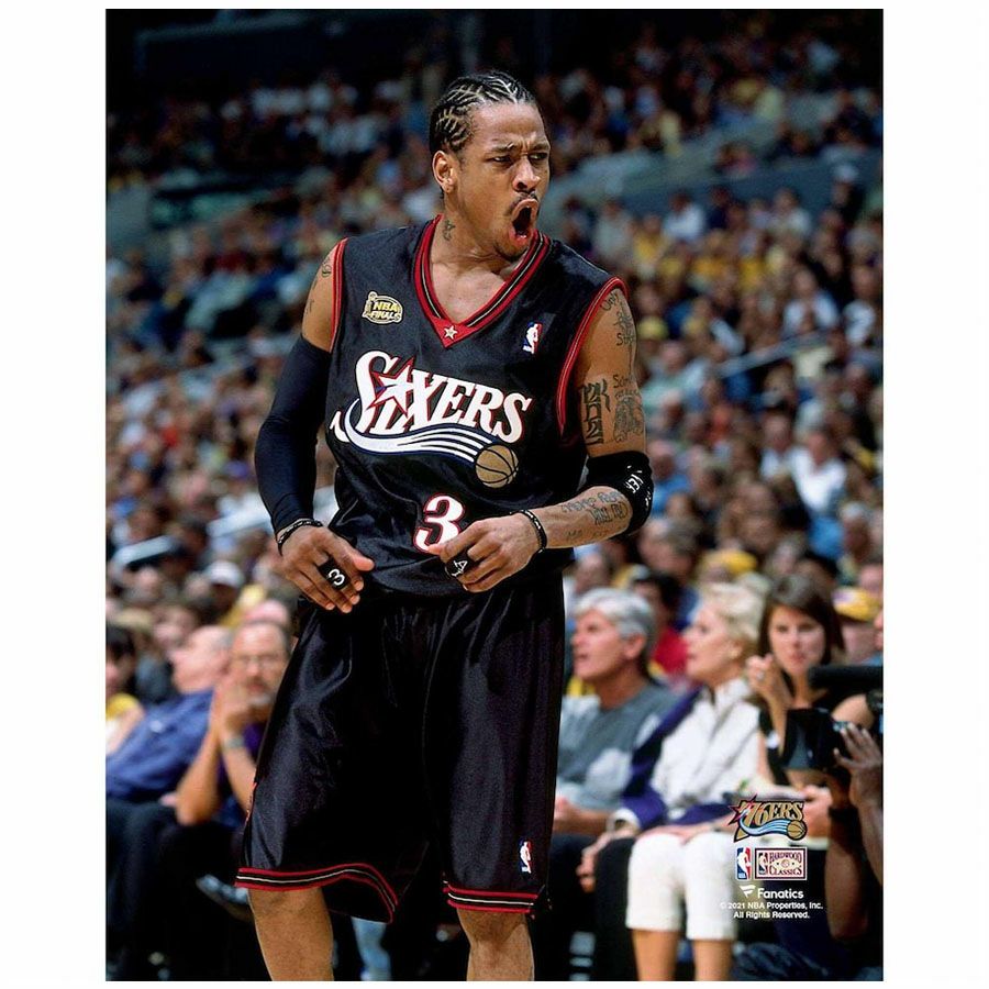 超絶レアROY Jersey 01 Fleer Allen Iverson アレン・アイバーソン NBA 