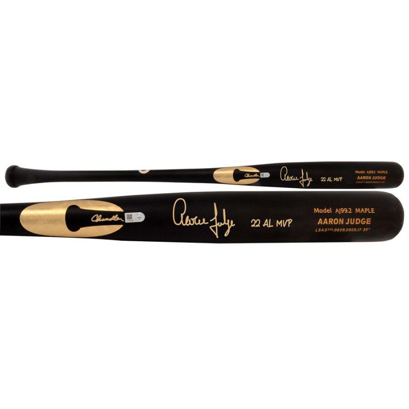 正規品！ヤンキース ジャッジ 直筆サインバット Chandler AJ99.2 AJ99.2 Custom Pro Aaron Judge Model Wood Bat | Chandler Bats