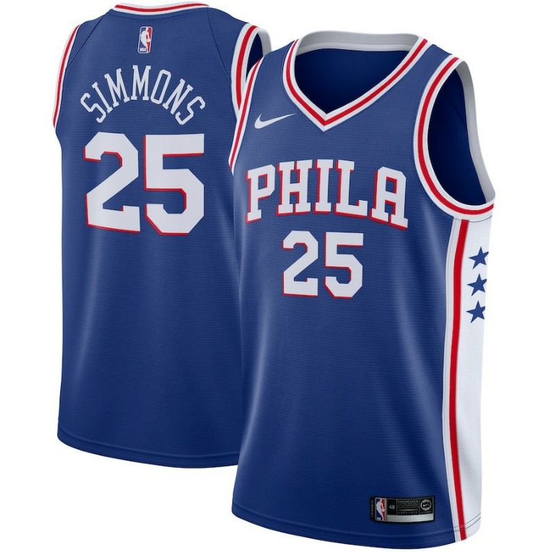 NBA 76ers NIKE ベン・シモンズ ユニフォーム L NBA 76ers NIKE ベン・シモンズ ユニフォーム L - メルカリ