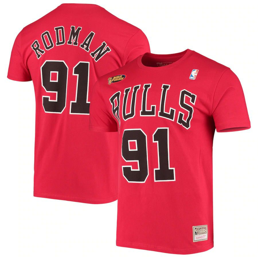 NBA デニス・ロッドマン シカゴ・ブルズ Tシャツ ハードウッド 