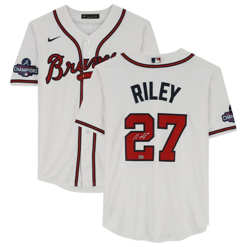 MLB オースティン・ライリー ブレーブス 直筆サイン ユニフォーム