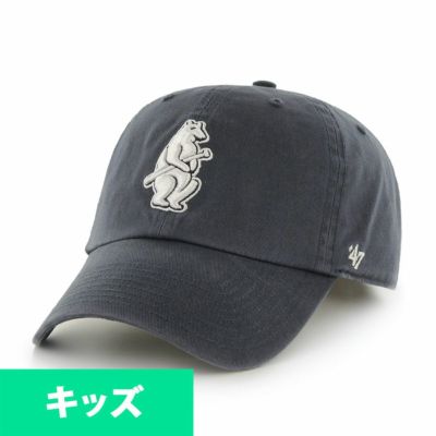 MLB カブス キャップ キッズ ユース クリーンナップキャップ 47Brand ネイビー