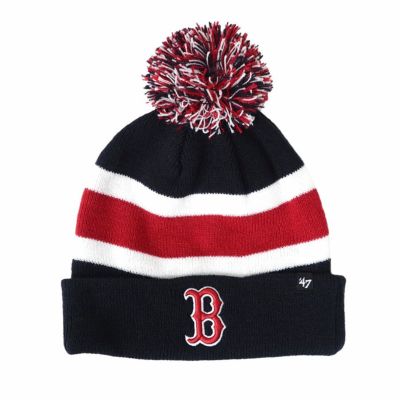 MLB レッドソックス ニットキャップ ブレイクアウェイ カフニット 47Brand ネイビー