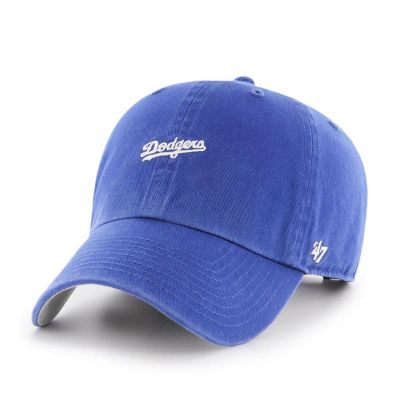 MLB ドジャース キャップ Base Runner Script Clean Up Cap 47 Brand ロイヤル