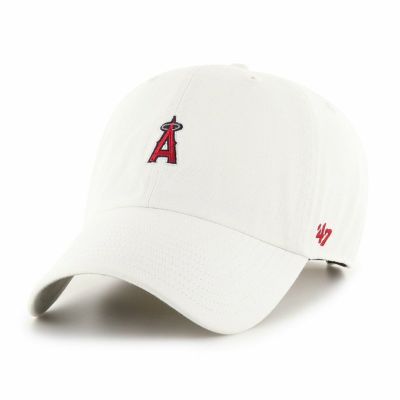 MLB エンゼルス キャップ Base Runner Clean Up Cap 47Brand ホワイト