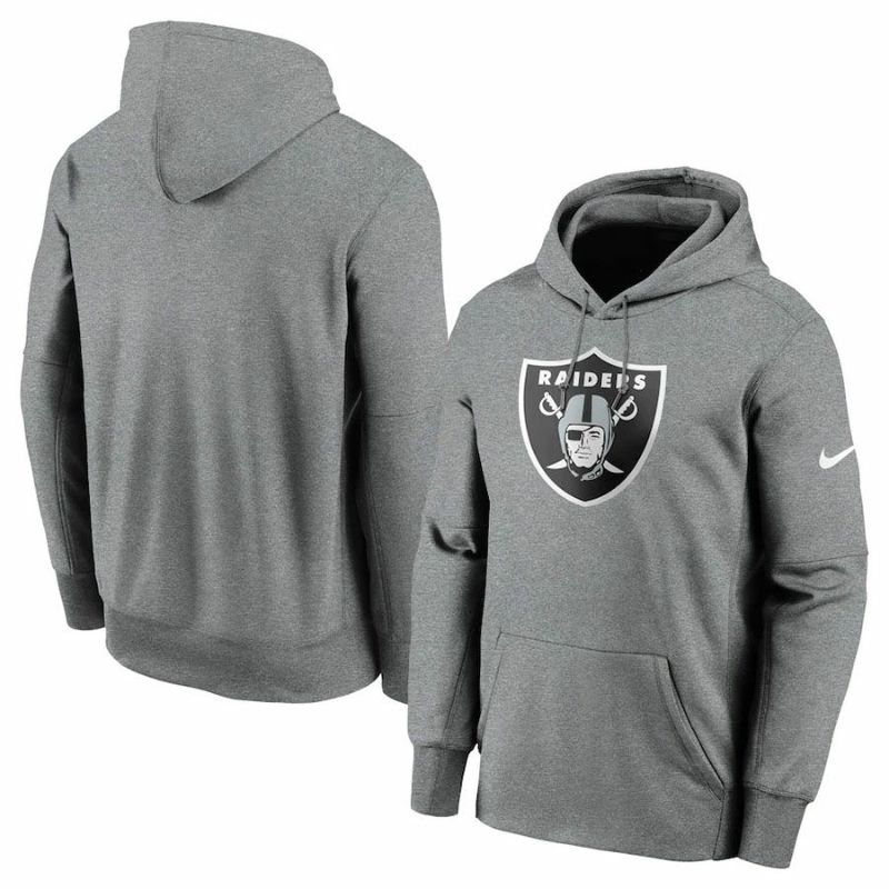 NFL レイダース パーカー プライムロゴ Therma Pullover Hoodie