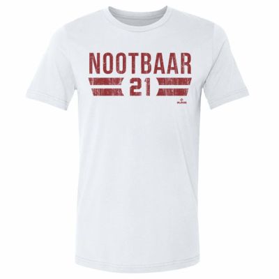 Nike Men's St. Louis Cardinals Lars Nootbaar #21 White Home Cool