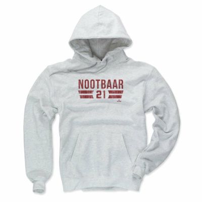 MLB ラーズ・ヌートバー カージナルス パーカー St. Louis Font フーディー プルオーバー 500Level アッシュ 23wbsf
