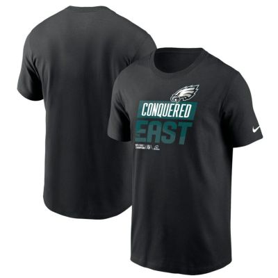 NFL イーグルス Tシャツ 2022 NFC 東地区優勝 ディビジョン Champions ロッカールーム Trophy Collection ナイキ/Nike ブラック
