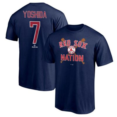 MLB 吉田正尚 レッドソックス Tシャツ ネーム＆ナンバー T-Shirt