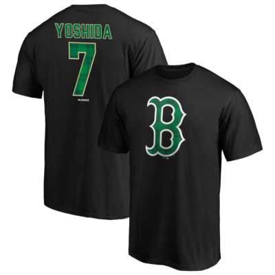 MLB 吉田正尚 レッドソックス Tシャツ ネーム＆ナンバー T-Shirt