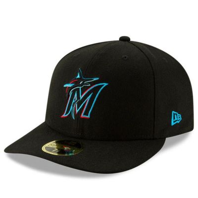 MLB マーリンズ キャップ ロープロファイル Low Profile 59FIFTY LP オーセンティック ニューエラ/New Era ゲーム【nejp】