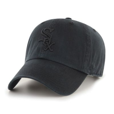 MLB ホワイトソックス キャップ Clean Up Cap 47Brand ブラック ブラック