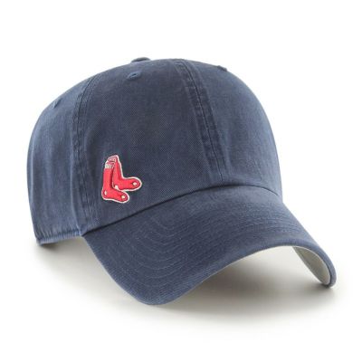 MLB レッドソックス キャップ Suspense Clean Up Cap 47Brand ソックスロゴ ネイビー