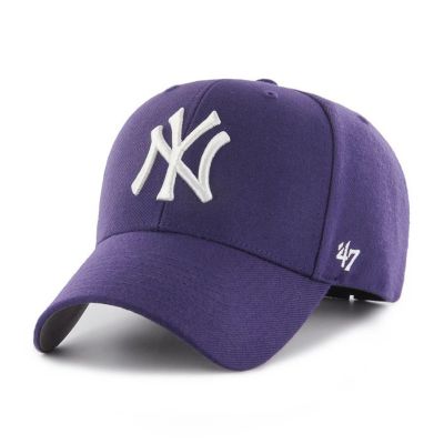 MLB ヤンキース キャップ MVP Cap 47Brand パープル