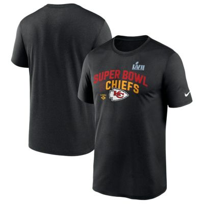 NFL チーフス Tシャツ 第57回 スーパーボウル 進出記念 Team Logo Lockup T-Shirt ナイキ/Nike ブラック