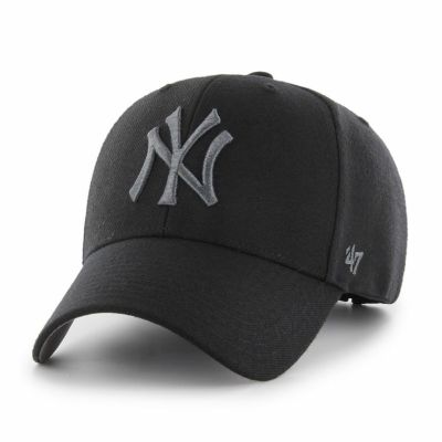 MLB ヤンキース キャップ MVP Cap 47Brand ブラック チャコール