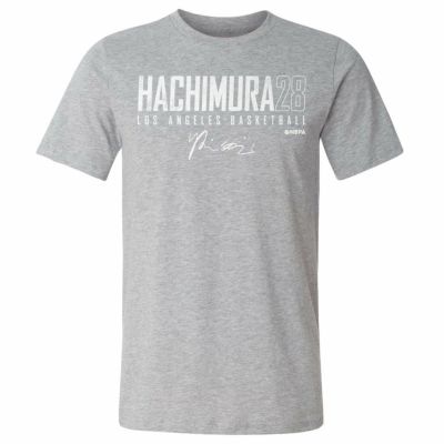 NBA 八村塁 レイカーズ Tシャツ Elite T-Shirt 500Level ヘザーグレー